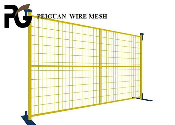Easily Assembled Temporary Fencing Panels
